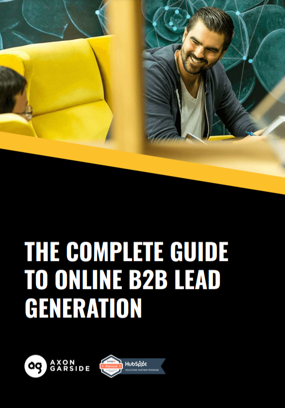 The complete guide to online b2b lead generation cover