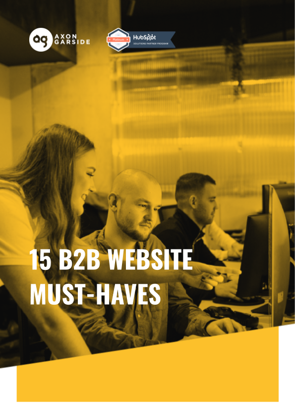 2020 - 06 - Axon Garside - Ebook - 15 B2B Website Must-haves 