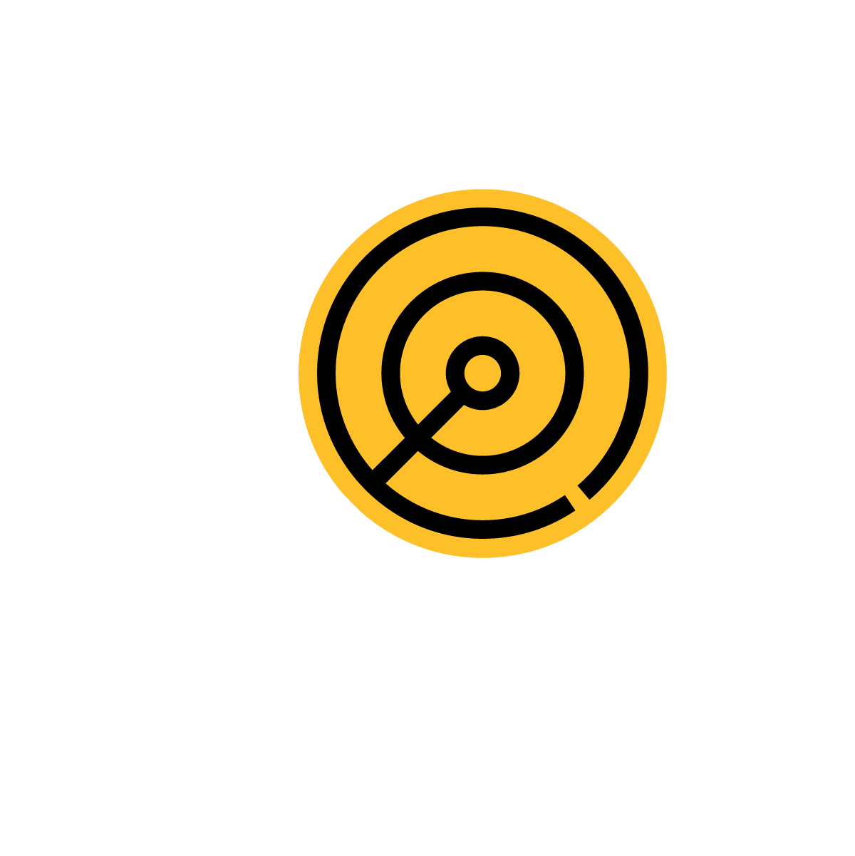 AG - Icon - Target — White AG - Icon - Target — White