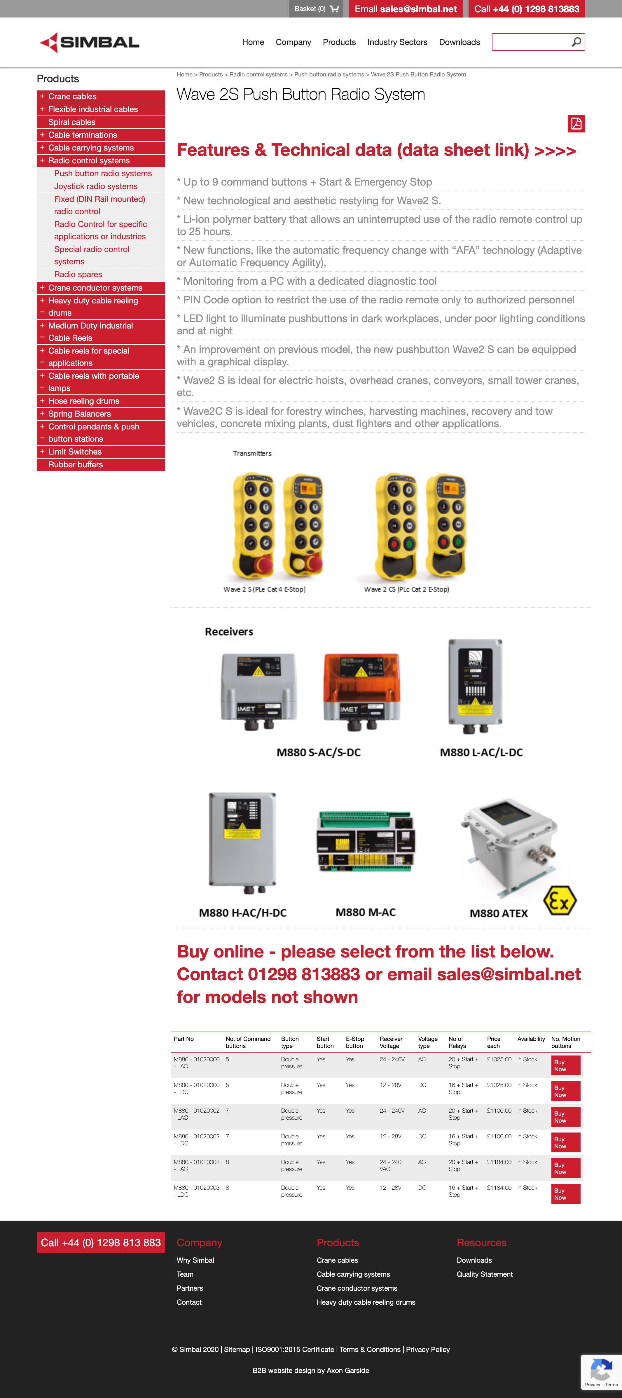 Wave-2S-Push-Button-Radio-System-Simbal